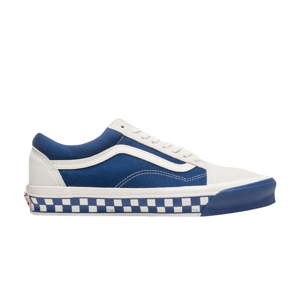 Vans OG Old Skool LX Bumper Cars - Marshmallow True Blue VN0A4P3X4O4 40