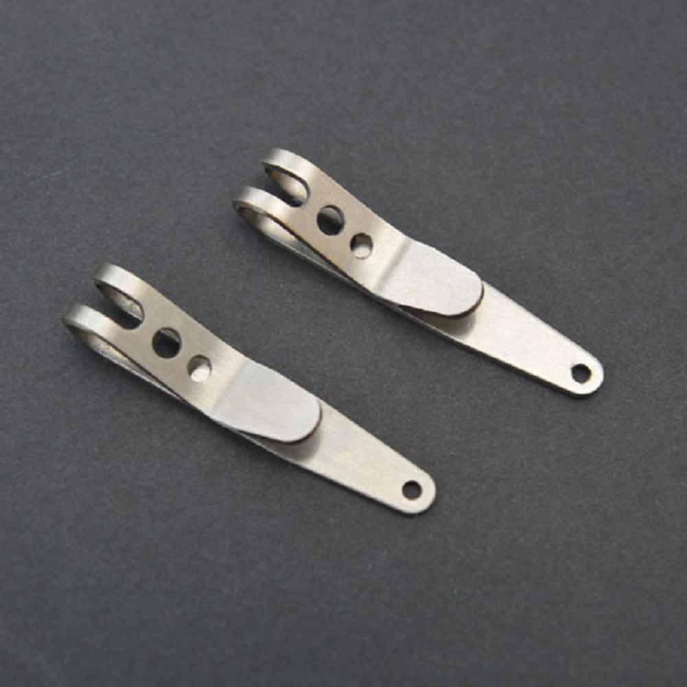 

Mini Pocket Bag Suspension Clip Stainless Steel with Key Chain Carabiner #C