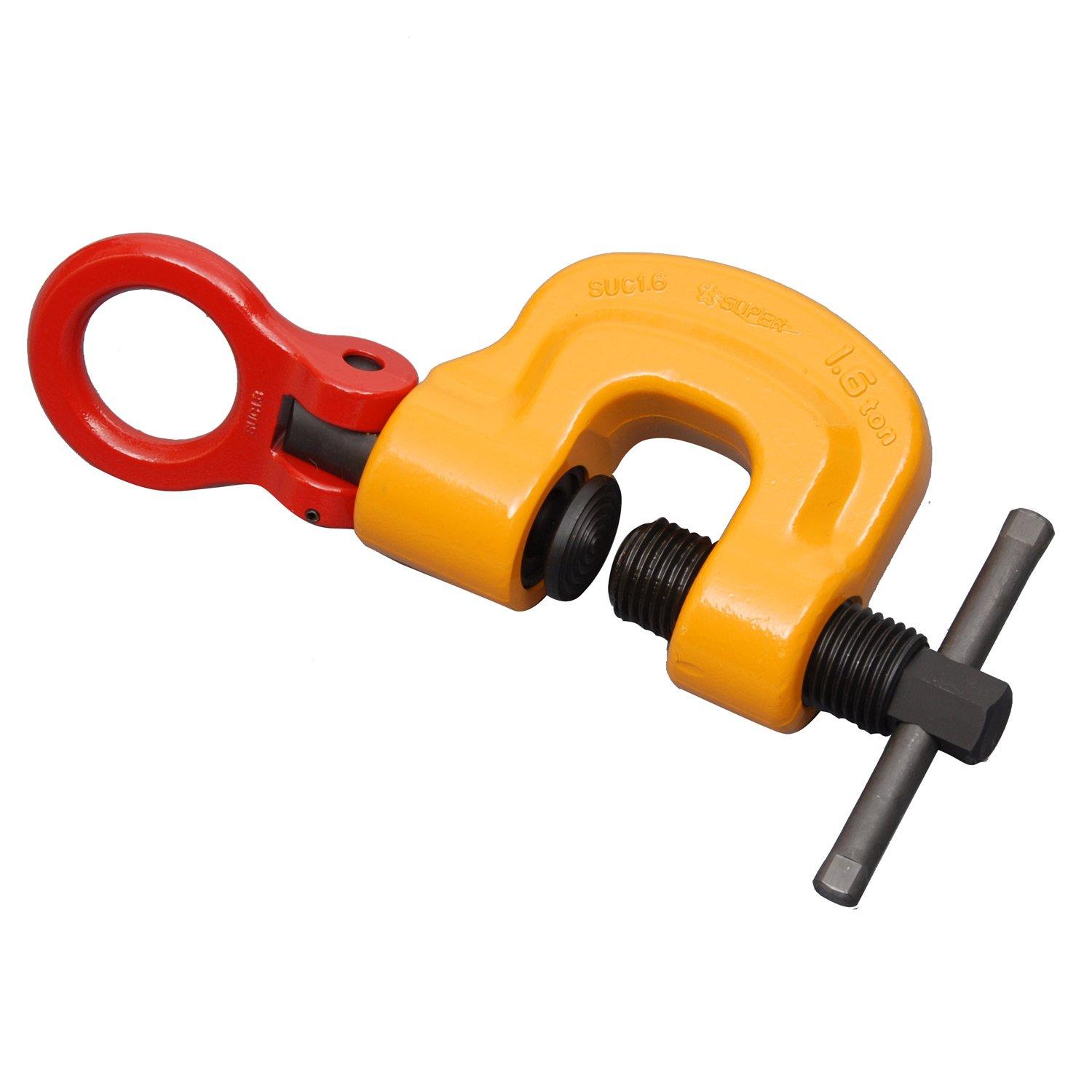

SUPERTOOL Screw Cam Clamp, Dual Use as a Lifting Clamp or Tensioning Jig (Swivel Type), PAT.P SUC1.6