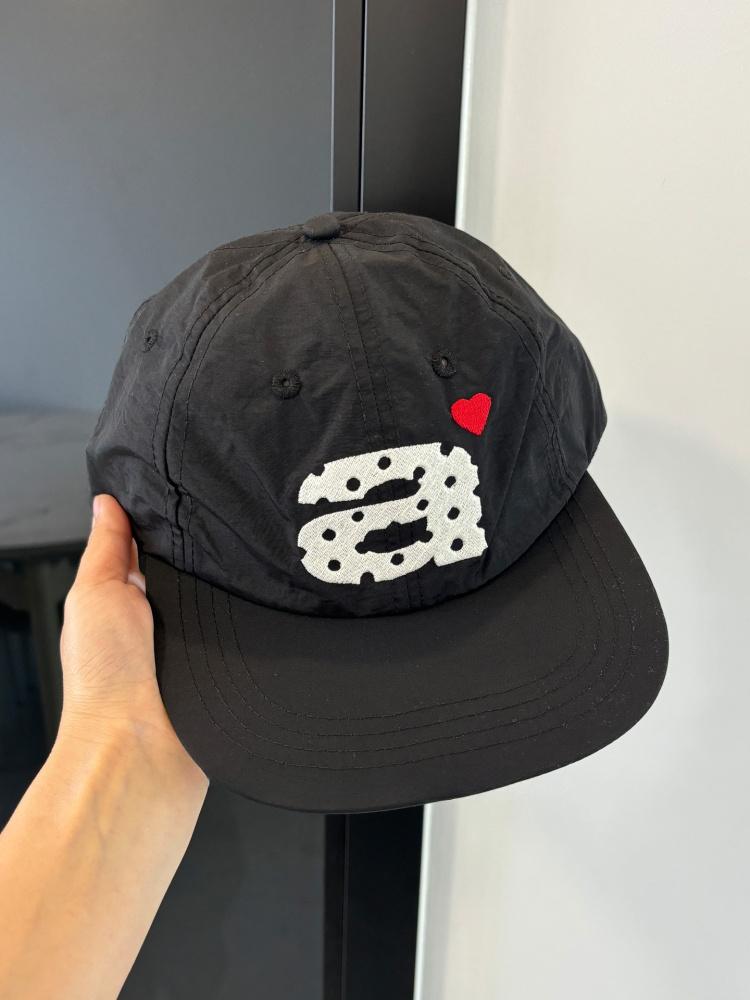Women's Baseball Cap Flat Brim Quick Dry Breathable Embroidery Duckbill Hat Face Slimming Summer Casual Wide Brim Hat