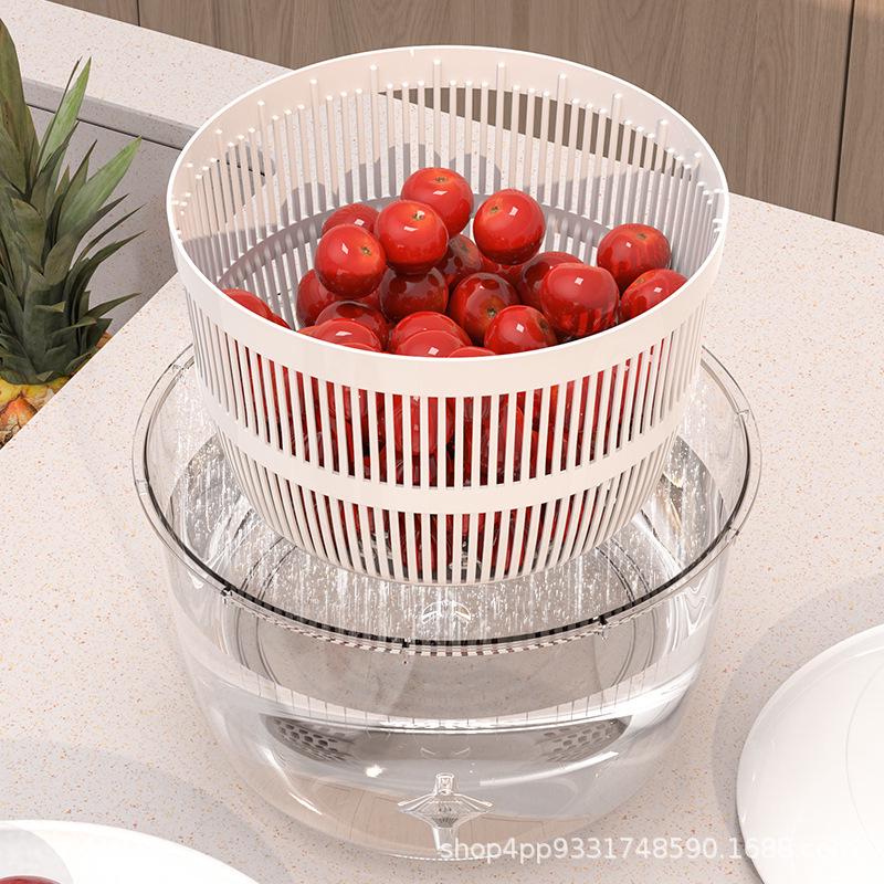 Multifunctional Manual Vegetable Spin Dryer and Washer