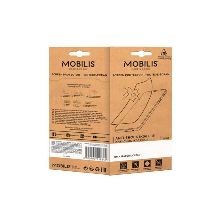 Protecteur d'écran - MOBILIS - 3700992513744 - Anti-choc - Anti-casse - Memor 10