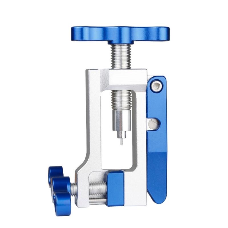 

Multifunctional Bicycles Oil Needle Driver And Hose Cutter Tool Connectors for Precise Maintenances синий