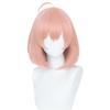 LAOBAO Cosplay Wig, Designed by Himawari Honma, Heat-Resistant, Pink, Costume Accessory, Party, Halloween, Fancy Dress, School Festival, Event, Cospla