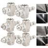 Adjustable Stainless Steel High Pressure Spray Nozzle With Female Thread For Dust Control Humidification Cooling Purposes