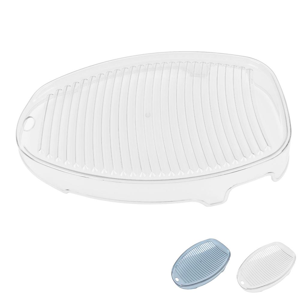 Washboard Basin Washboard for Hand Washing Clothes Clear PET Multi Functional Laundry Washboard Basin for Pants Towels Socks