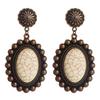 Turquoise Earrings Women'S Fashion Vintage Earrings Geometric Bohemian Earrings