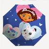 DollHouse Fashionable Automatic Opening/Closing Folding Umbrella. Portable and Foldable, Ideal for Gift, Travel, and Daily Use.