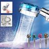 Turbocharged Shower Head Filter Rainfall Shower Head Water Saving High Pressure Shower Head Bathroom High Pressure Shower Head