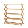 Multilayer Bamboo Folding Shoe Rack Entrance Hallway Storage Shelf Home Furniture Shoes Cabinet Space Saving Organizer