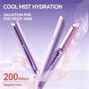 30S Rapid Heating Cold Mist Hair Straightener Steam Hair Straightener for US Short Hair