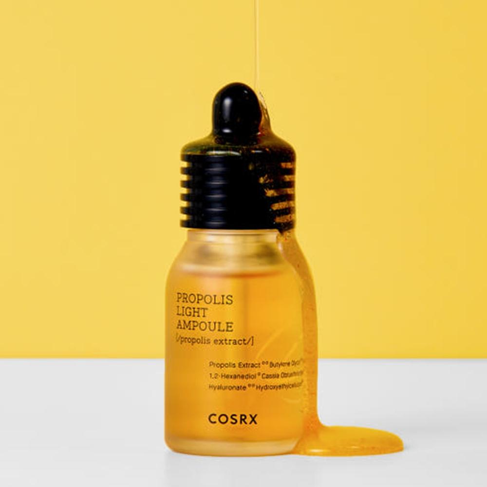 COSRX Full Fit Propolis 4pcs Set (Pads 135ml 70 Sheets + Toner 280ml + Ampoule 30ml + Cream 65ml)