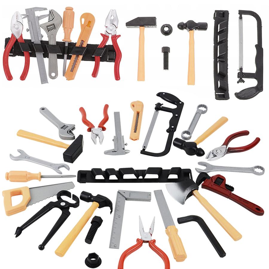 1set Mini Simulated Repair Tool Kit Engineering Repair Disassembly Supplies Birthday Gift Friends Gathering Interactive Game XJM