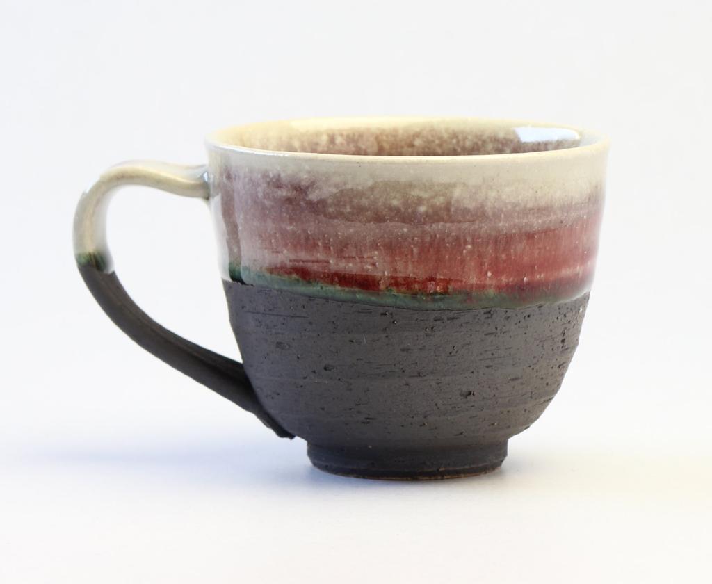 Tohri Raspberry Mug "Shigaraki Ware" W904-06