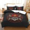 Cool Firefighter Rescue Fire Truck Flame Hero HD Print Bedding Set Duvet Cover + 2 Pillowcases Polyester Boys Bedroom Decor