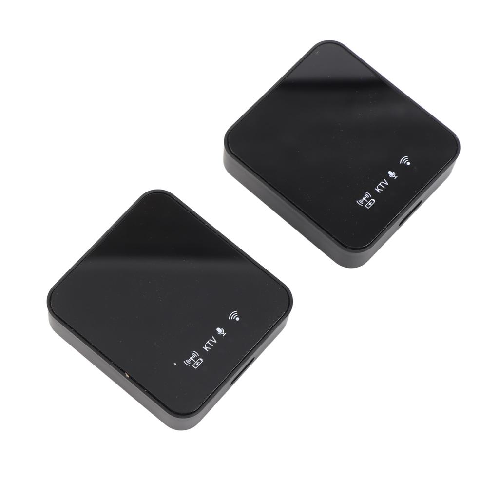 Wireless Microphone Noise-Canceling clamp-on Microphone for Live Streaming & Video Recording Portabl