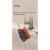 1PC Household Kitchen Pot Brush Artifact Washing Splash-proof Pot Brush Multifunctional Dormitory Kitchen Brush Press Cleaner Integrated Brush