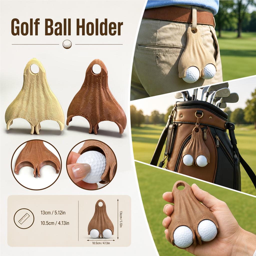 Golf Ball Storage Rack Portable Holder for Accessories and Travel