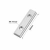 19 T-Slot T-Slot Guide Rail M6 Double Groove Slider Track Slot Miter Track Jig  DIY Workbench