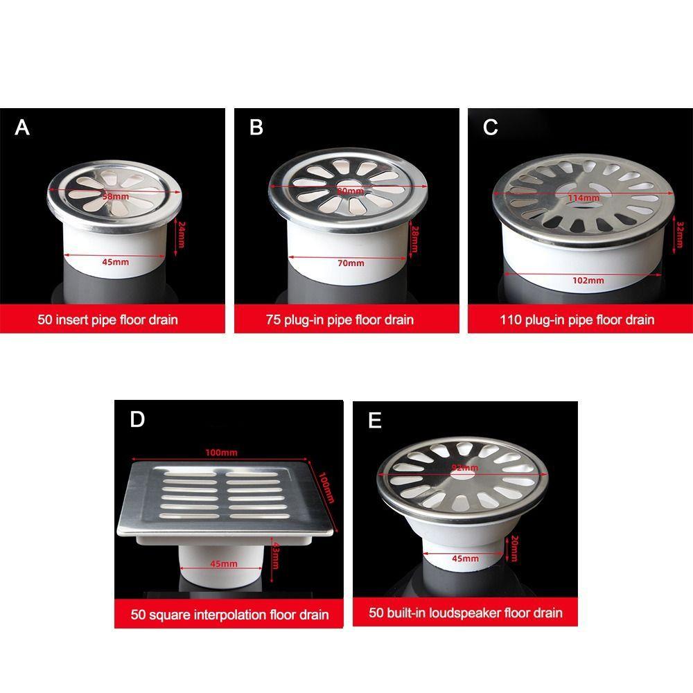 Anti-blocking Balcony Drainage Cover NEW Outdoor Rain Pipe Cap  Drainage Plumbing Fitting