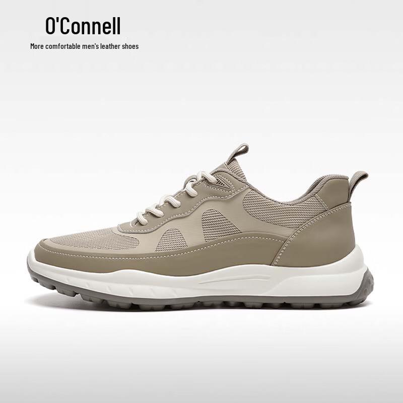 Aokang Men s Mesh Breathable Sports Shoes 41 абрикосовый