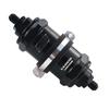 Car Aluminum Inline Fuel Filter E85 Ethanol with 100 Micron Inlet -6 AN / Outlet