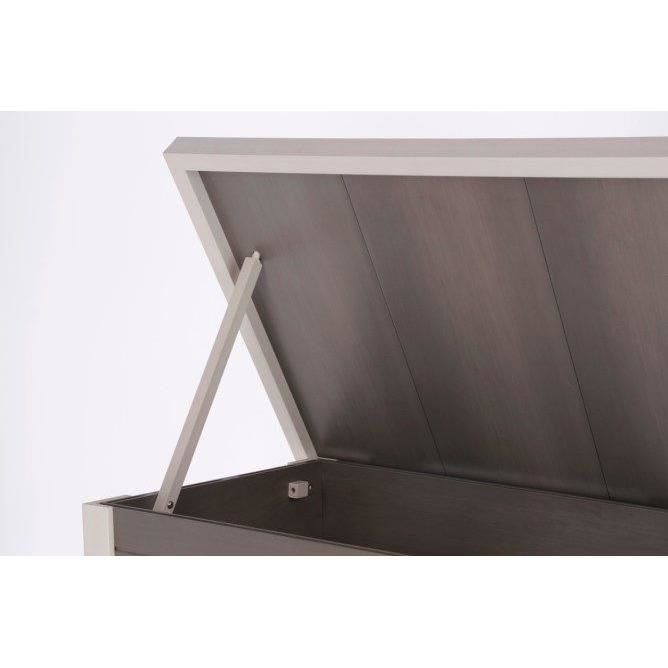 Outdoor Cat House Made of Composite, Durable Material - KERBL - ECO Eli - Grey / White - 57 X 45 X 43 Cm