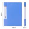 Deli A4 Metal Clip Hard Folder (5-Pack)