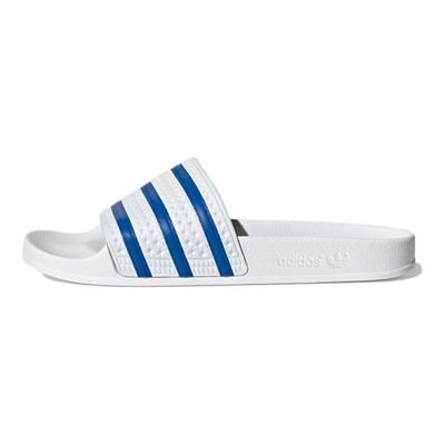 Ciabatte Adilette Originals Suola Spessa Outdoor Monopezzo Uomo Ciabatte Bianco Blu FX5860