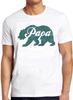 Papa Bear Fathers Day Papa Grandpa Forest Funny Meme Gift Tee T Shirt M960