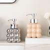 Creative Mousse Foam Bottle Hand Sanitizer Shampoo Foam Press Dispenser Ball Ceramic Soap Dispenser Bathroom Accessories Modern