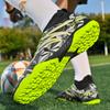 Men Soccer Shoes Kids Football Boots Women Professional Soccer Cleats Antiskid Chaussure Football TF/FG Outdoor Football Shoes