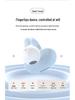 M-S8 Clip-On Bluetooth Earbud: Wireless, Painless Fit for Running and Business, Single Ear Stereo.