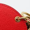 Used LOUIS VUITTON key ring Porto Kure M69017 Monogram denim/leather Blue Red Key ring