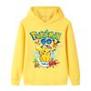 Autumn Kids Pullover Hoodie, Colorful Fantasy Monster Cartoon Group Graphic Print, Comfortable Material, Great Clothes for School And Outdoor Trips