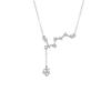 Big Dipper Star Tassel Necklace: Women's Cold Style, Niche Temperament, Simple Design Clavicle Chain