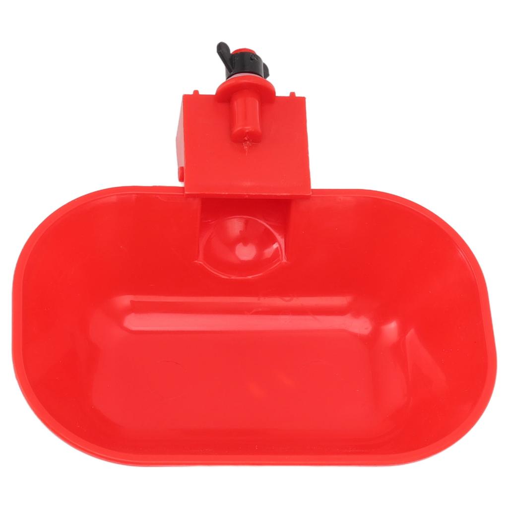 6PCS Automatic Poultry Drinking Bowls Large Thickening ABS Waterer Bowl for Cat Dog Chicken Duck G1 8 Male Thread