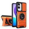 KEYSION Magnetic Phone Case for VIVO Y04 Y04s Y29s Y29t 5G Slide Camera Protection Upright Kickstand 360° Ring Shockproof Cover