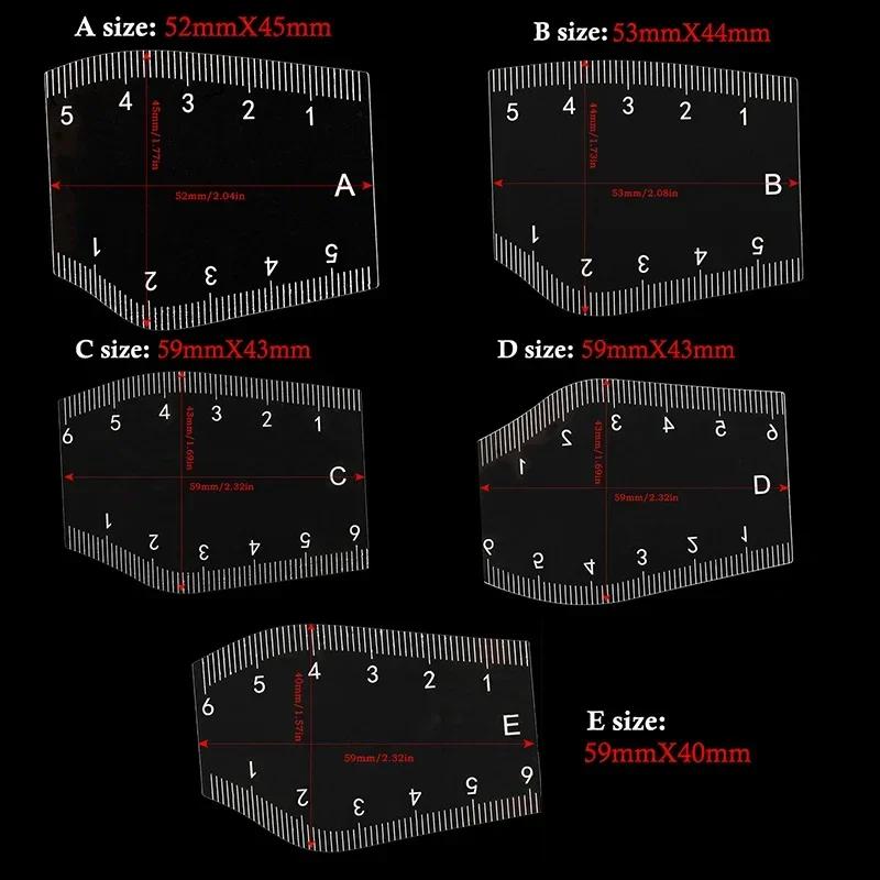 Eyebrow Tattoo Makeup Tools For Beginners Quick Eyebrow Design Eyebrow Auxiliary Ruler Positioning Ruler Tattoo Accessories