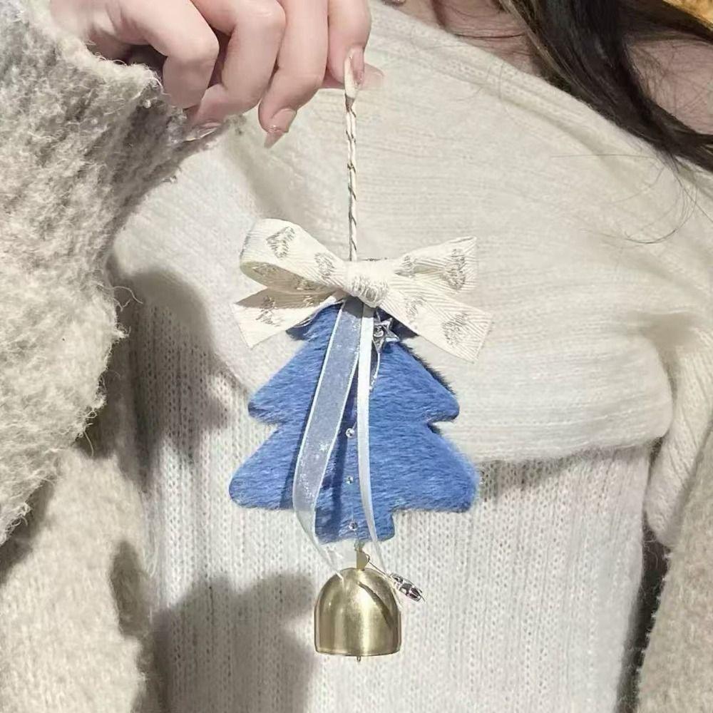 Stylish Hanging Design Christmas Tree Pendants Festive Colors Funny Bell Pendant Exquisite Cute Xmas Decor Party