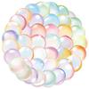 50 Transparent Cartoon Watercolor Bubble Sticker Pack Waterproof Transparent PET Hand Account Decorative Guitar Notebook