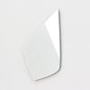 Paste Mirror Wall Hanging Entrance Toilet Jewelry X 37cm Wall Compatible Paste Mirror Design Kagami Shape Jewelry 23.5 [Rental Mirror]