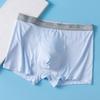 Men's Solid Color Large Size Cotton Underwear Classic Breathable Antibacterial Men's Boxer Briefs