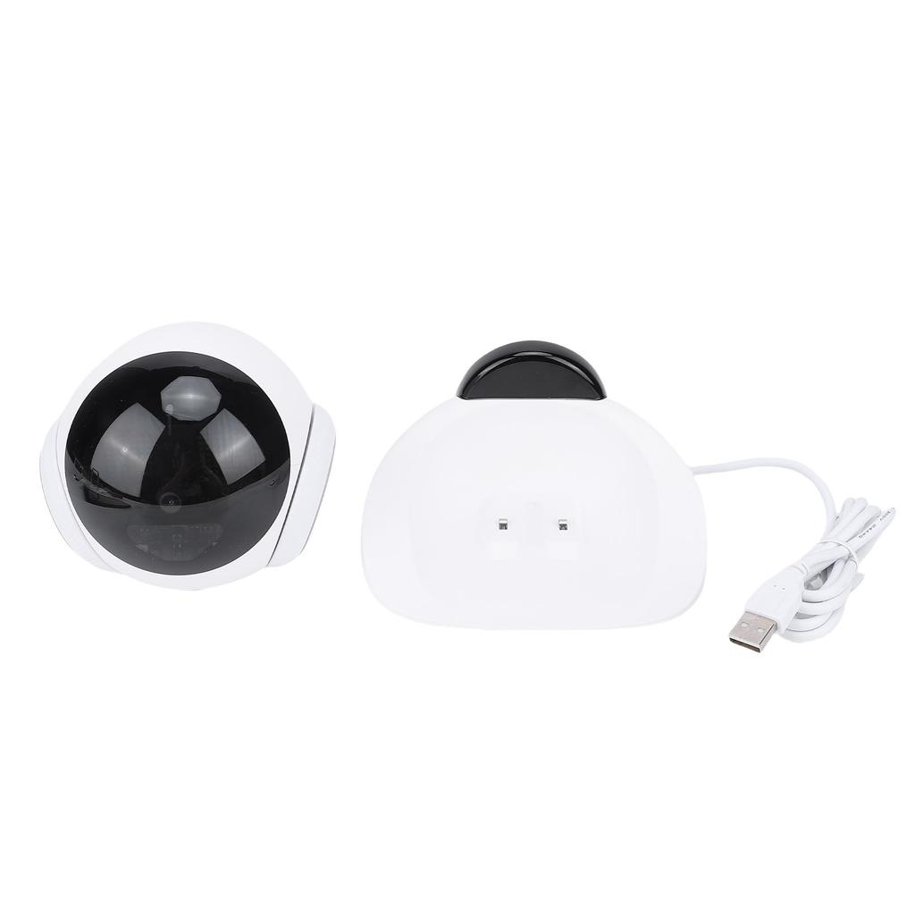 Bewegliche Haustierkamera, batteriebetrieben, Zwei-Wege-Gespräch, Bewegungserkennung, Videoaufnahme, Innenkamera, Mobiler Überwachungsroboter