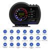 OBD2 Car Head Up Display HUD Smart Car Water & Oil Temp Turbo RPM Gauge Digital Odometer Security Alarm Auto Meter