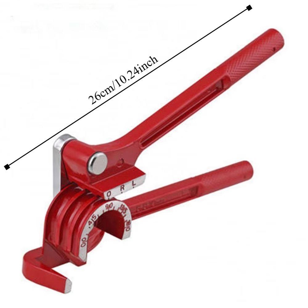 Heavy Duty Manual Bending Tool Brake Pipe Rolling Fuel Line Curving Plier  Brass Copper Tube Pipe