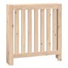 Vidaxl Radiator Cover, 79.5X19X84 Cm, Solid Pine Wood