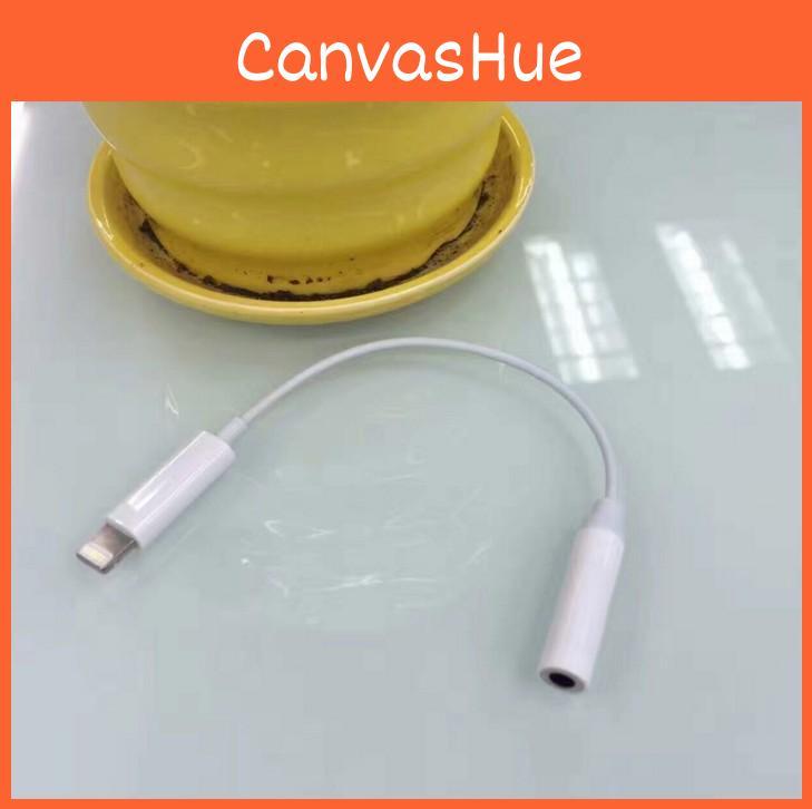 To Lightning White 35mm Headphone Jack Adapter Cable For Iphone 7  Plus 7