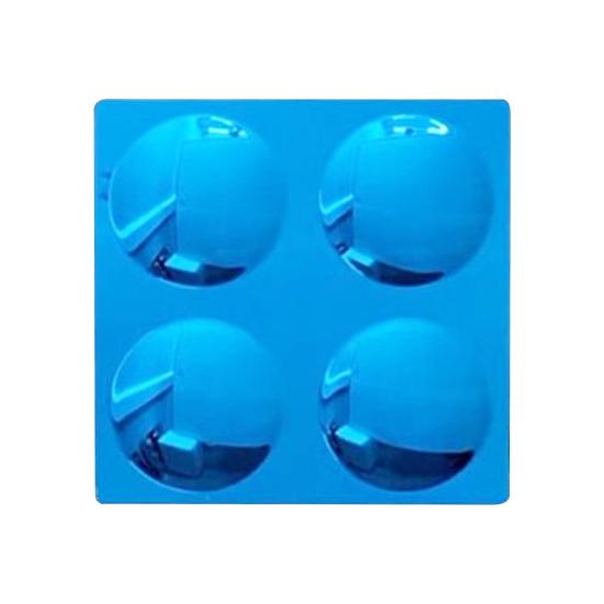 

Зеркало-пузырь Акриловое сенсорное настенное зеркало для малышей Безопасный небьющийся дизайн Развивает зрительно-моторные навыки Интерактивная сенсорная игрушка синий