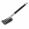 Long Non Slip Handle Grill Cleaning Brush Rust Resistant Metal Cleaner Brush With Scraper For Outdoor Grilling Camping Picnic